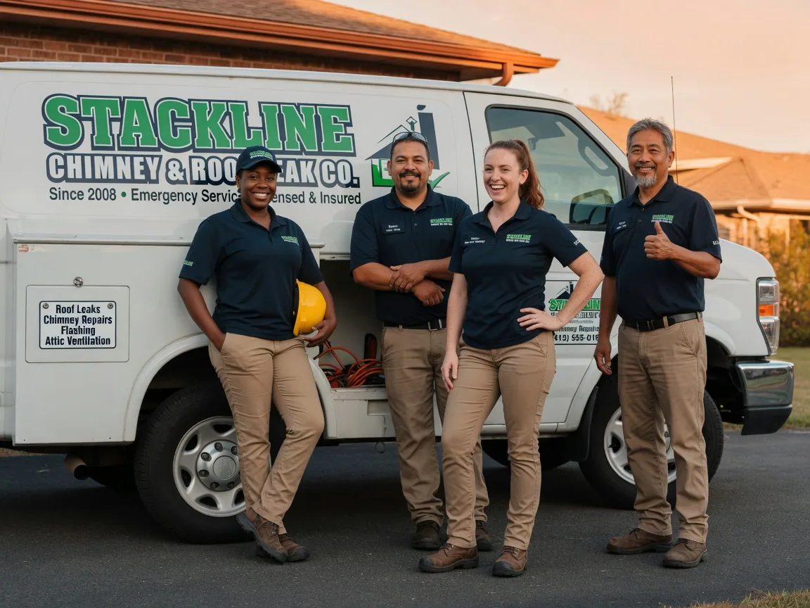 Chimney flashing repair company in Colcord, WV